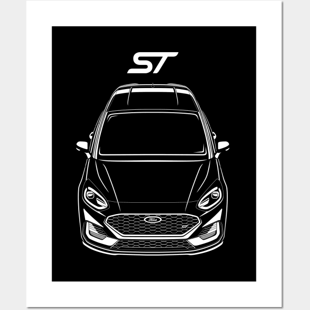 Fiesta ST 2020-2023 Wall Art by V8social